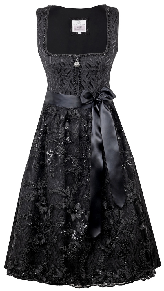 Langfurth 65 schwarz Dirndl von Marjo