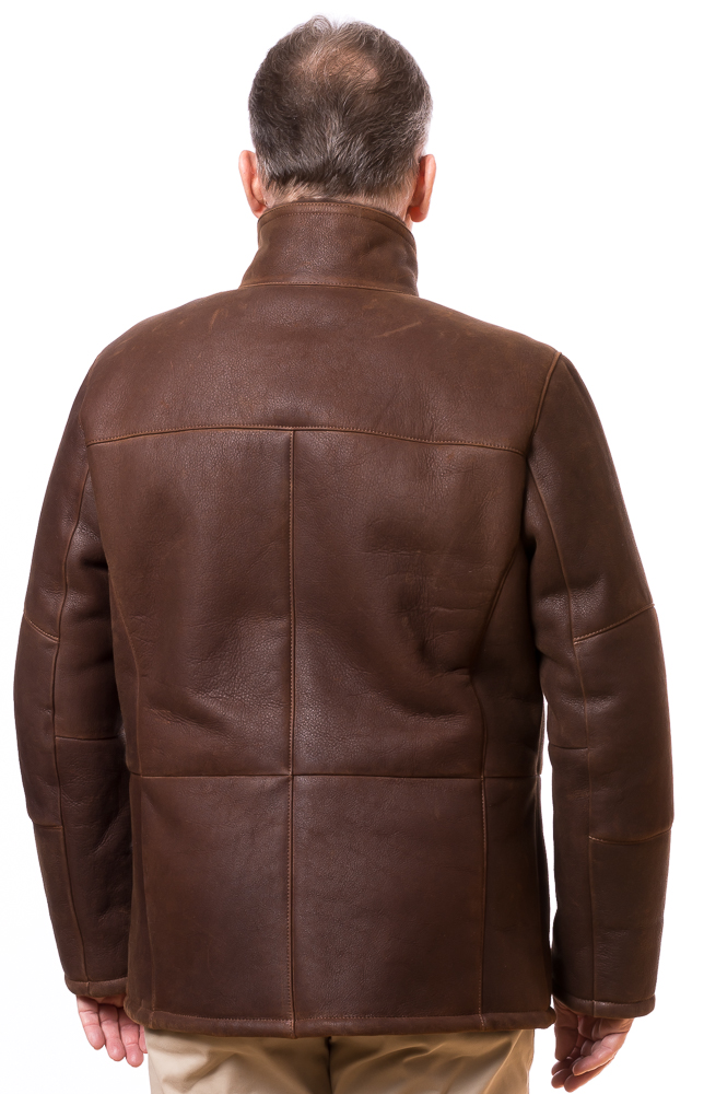 Harry braun Herren Lammfelljacke von TRENDZONE