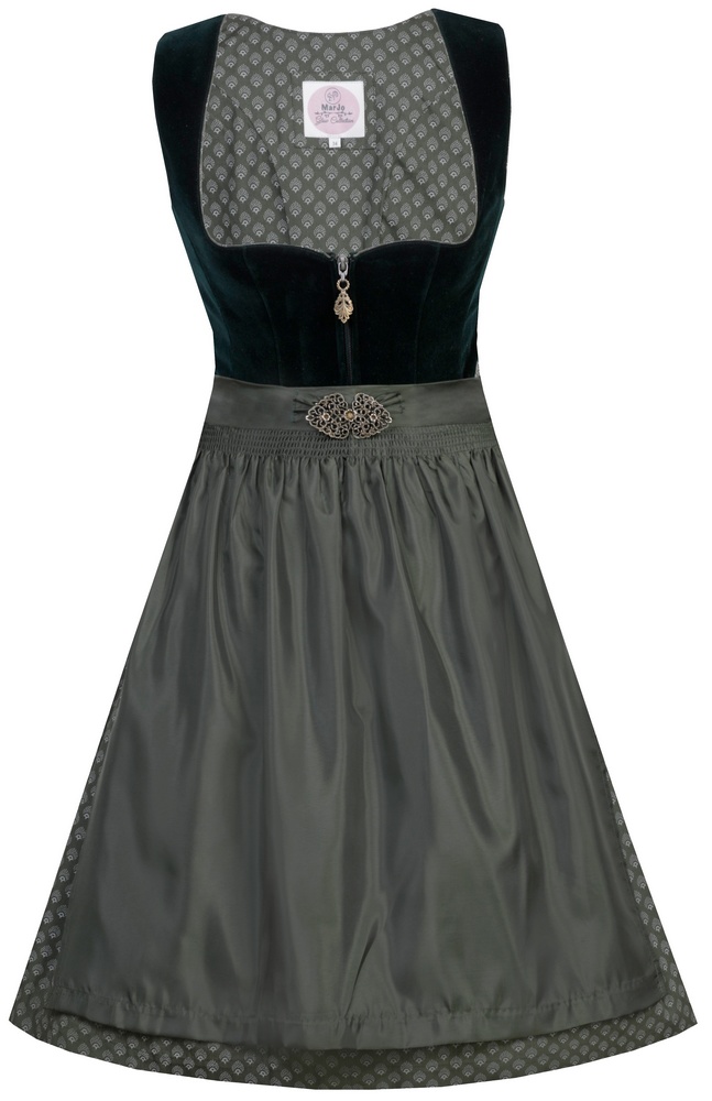 Pia 65 flaschengrün Dirndl von MARJO