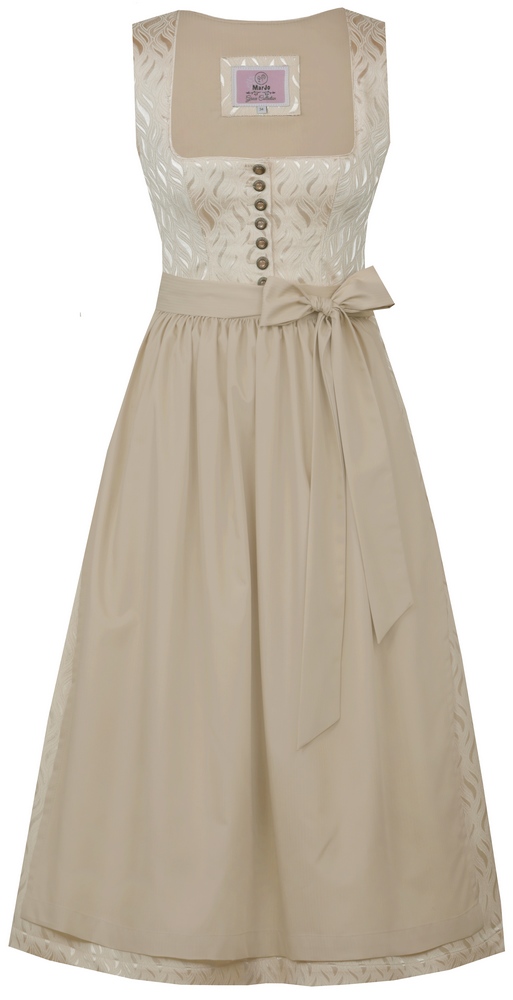 Griesstätt 70 taupe Dirndl von Marjo 