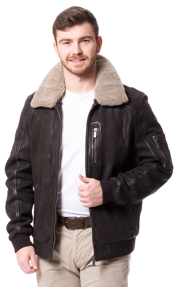 B-52 brauner Flieger - Blouson von JILANI