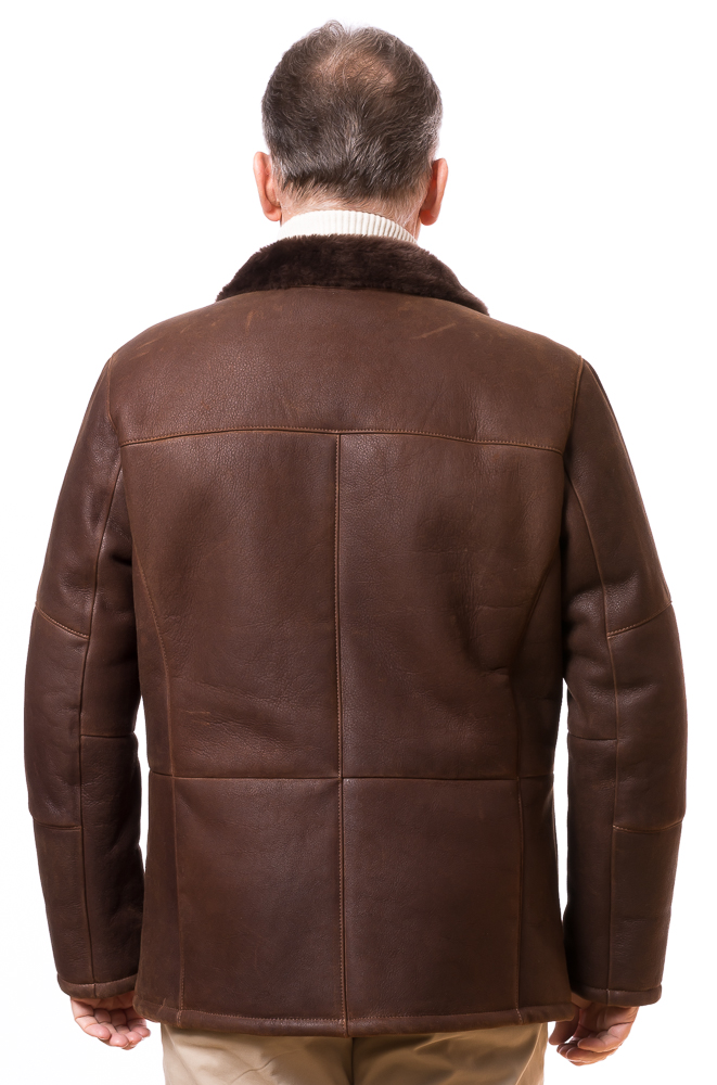 Harry braun Herren Lammfelljacke von TRENDZONE