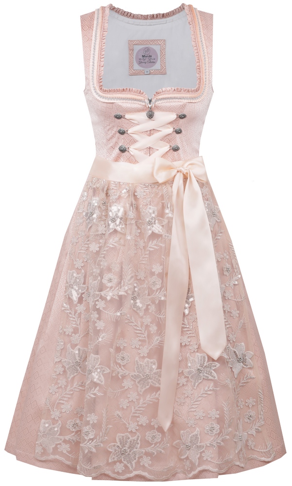 Peiting peach 58 Dirndl von Marjo 