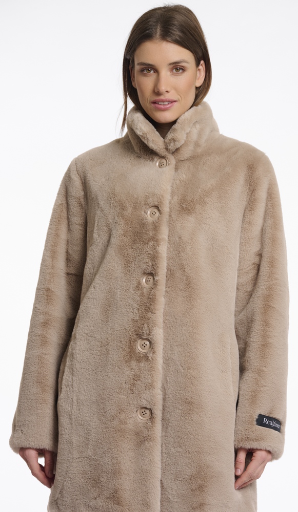 Nonna oat Fakefur Jacke von RINO&PELLE 