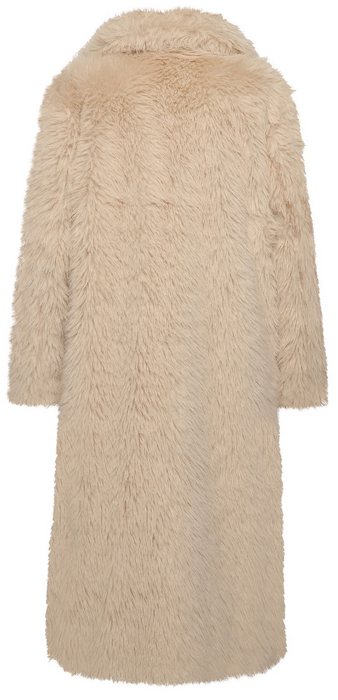 Maemi cloudy beige Kunst Fell  Mantel von ROCKANDBLUE  