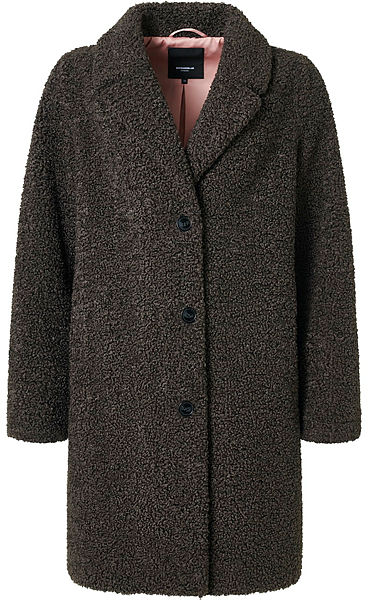 Diddi bracken Fake Fur Curly Webpelz Mantel von ROCKANDBLUE