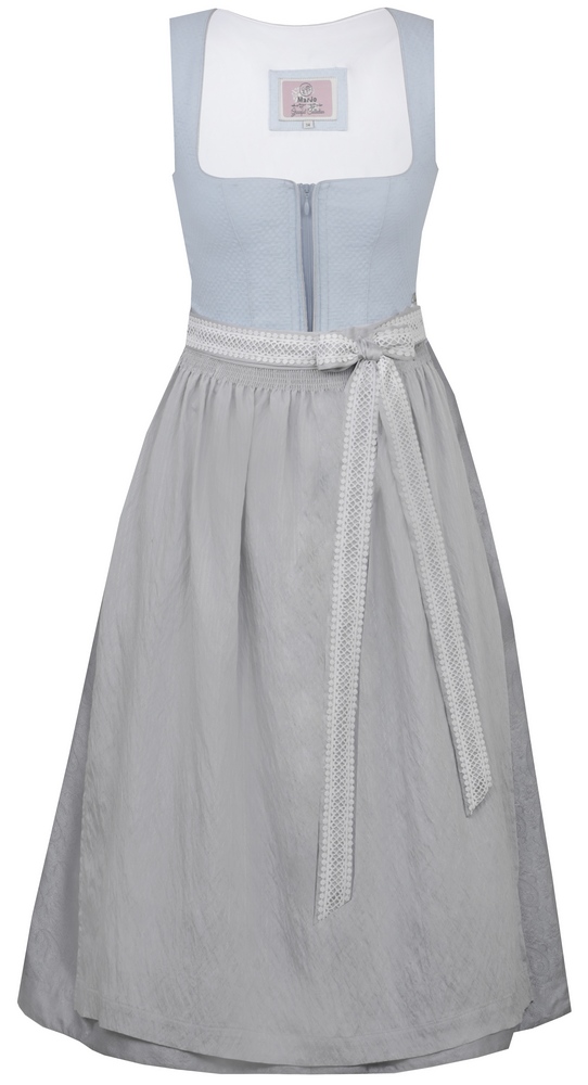Ornbau 65 grau Dirndl von Marjo 