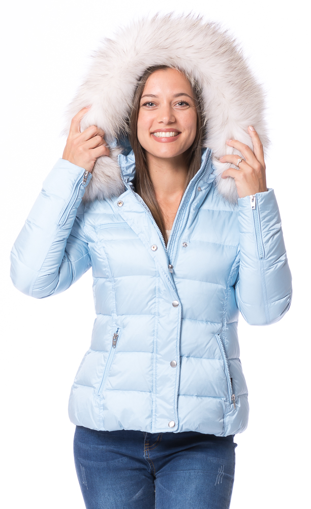 Jada airy-blue Kurze Daunen Jacke von ROCKANDBLUE
