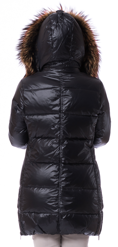 Neusiedl-19511 Norah schwarze Daunen Jacke von ROCKANDBLUE