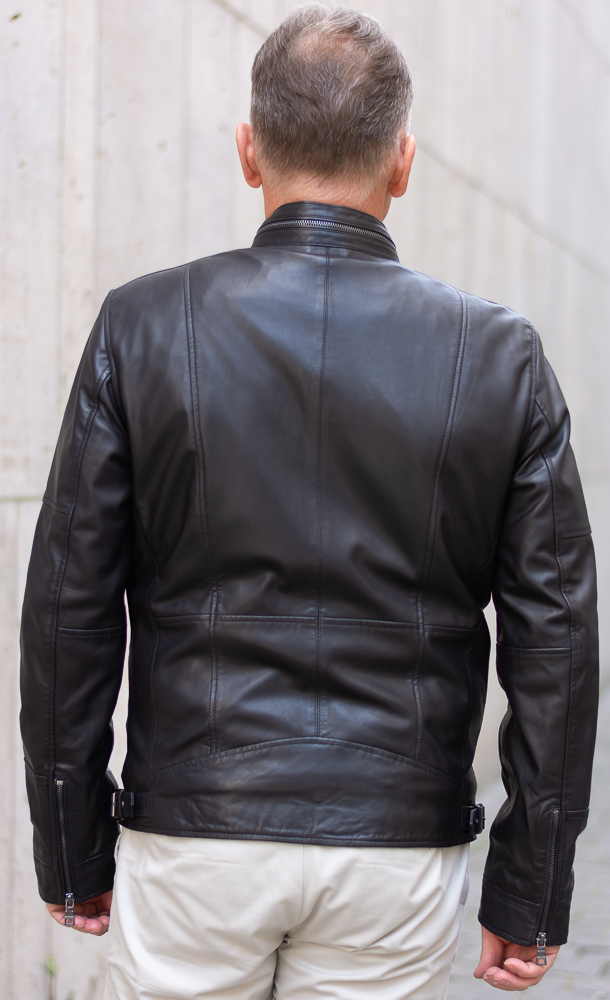 DSC_1106 New Charles schwarze Lederjacke von TRENDZONE