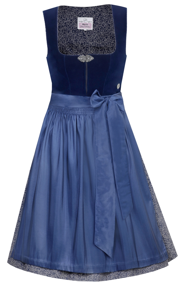 Elisabeth 65 azurblau Dirndl von Marjo  