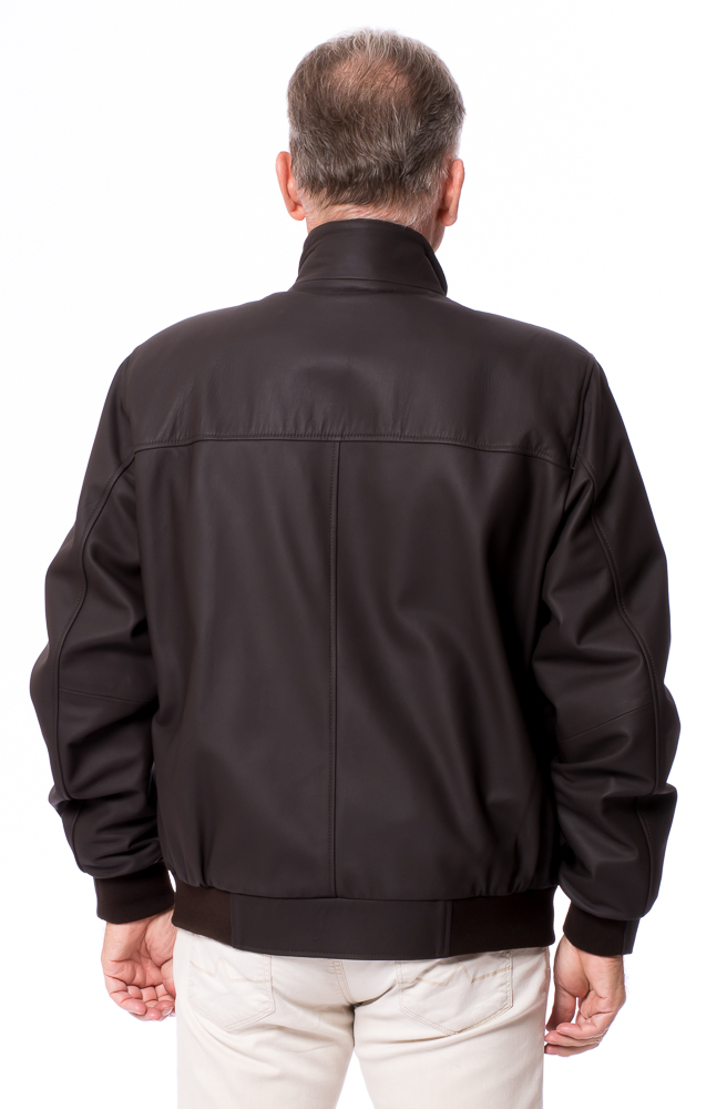 SR 3218 Blouson für Herren Lammnappa braun von TRENDZONE