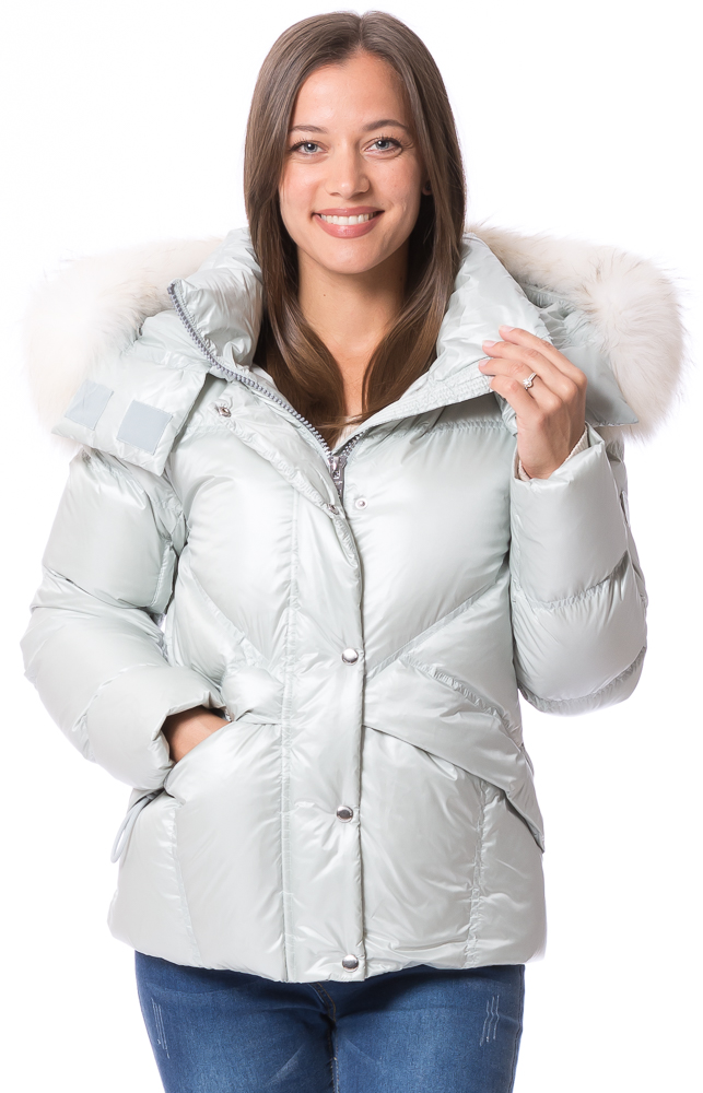 Ari pastelblue Daunen Jacke von ROCKANDBLUE