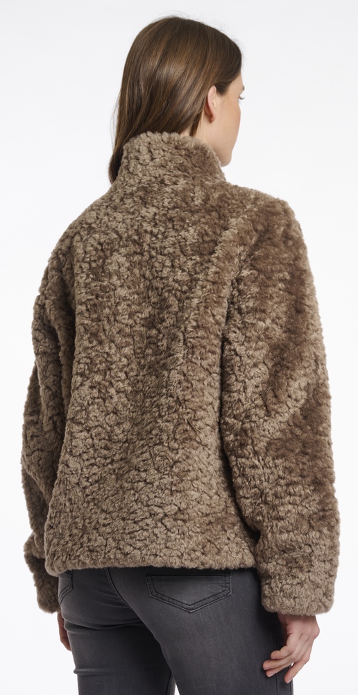 Kion toffee Webpelz Jacke von RINO&PELLE 