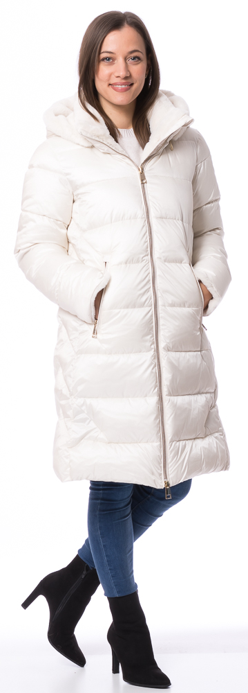 Miranda weiß Microfaser Jacke für Frauen von MILESTONE Miranda weiß Microfaser Jacke für Frauen von MILESTONE