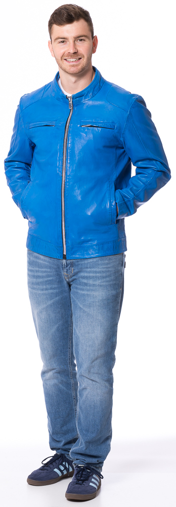 Kawelo hellbau Lammnappa Jacke für Herren von JILANI