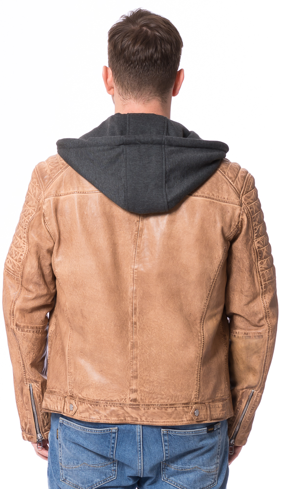 Chicago camel Lederjacke für Herren von MADDOX