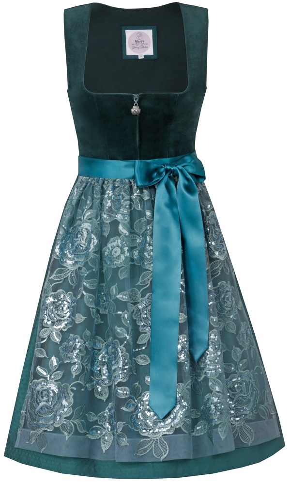Veitsbronn 58 petrol Dirndl von MARJO