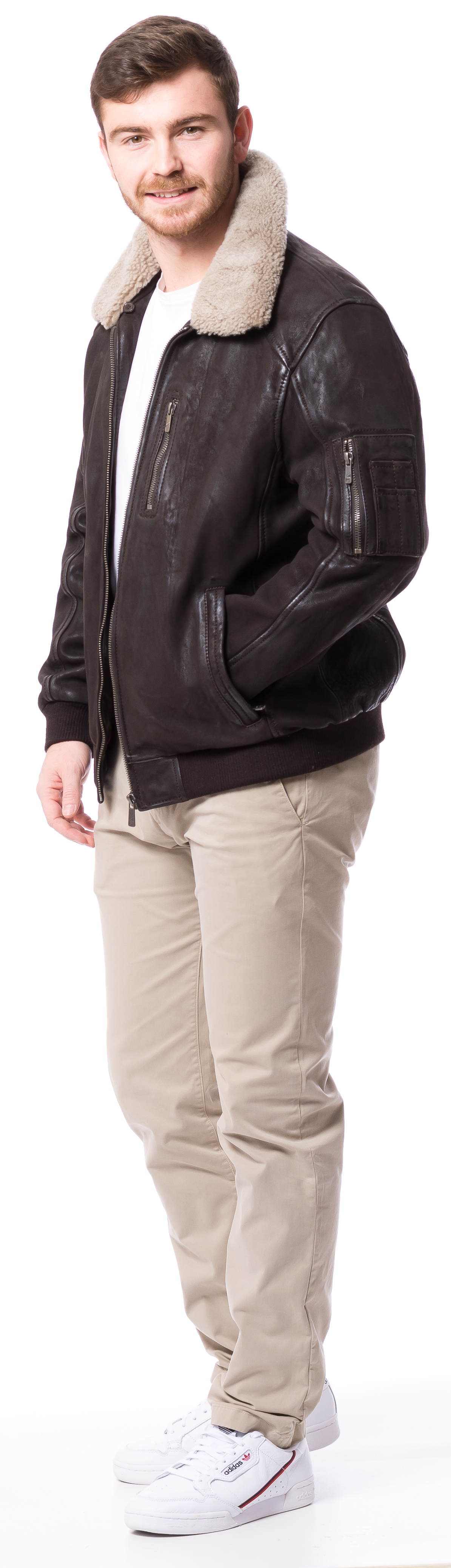 B-52 brauner Flieger - Blouson von JILANI