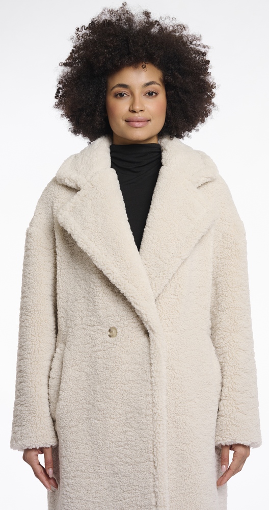 Elicia birch Webpelz Mantel von RINO&PELLE 