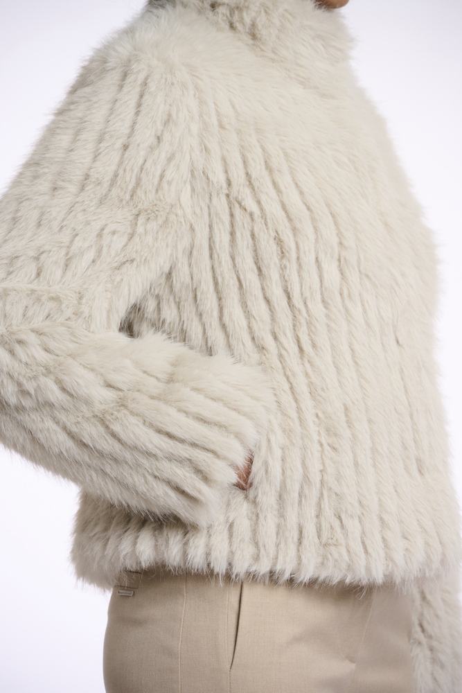 Faith birch Fake Fur Jacke von RINO&PELLE 