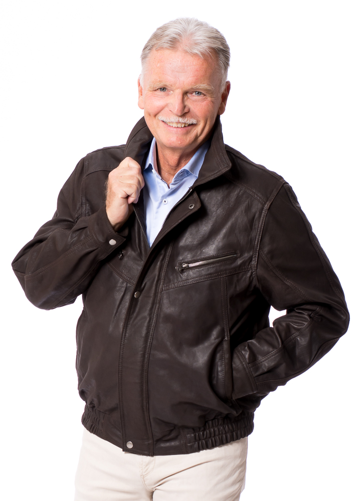 Renzo schwarz Blouson Nappaleder schwarz von TRENDZONE