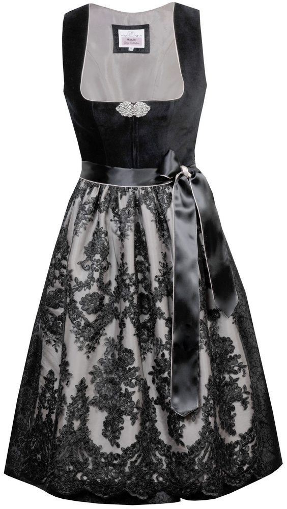 Madita 65 schwarzes Dirndl von Marjo