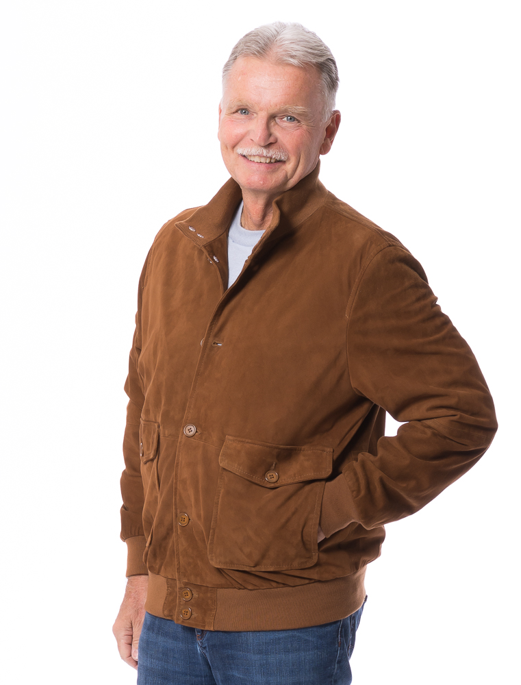 Matthäus cognac Leder Blouson für Herren von TRENDZONE Matthäus cognac Leder Blouson für Herren von TRENDZONE