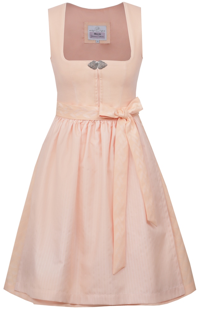 Mönchsroth 65 peach Dirndl von Marjo