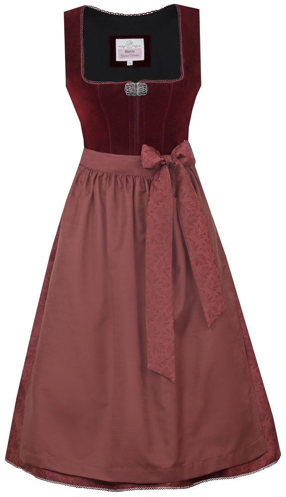 Aislingen 65 bordeaux  Dirndl von Marjo 