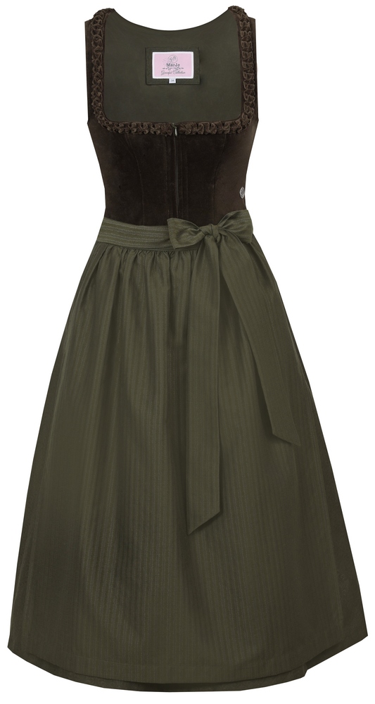 Emmering 70 olive  Dirndl von Marjo