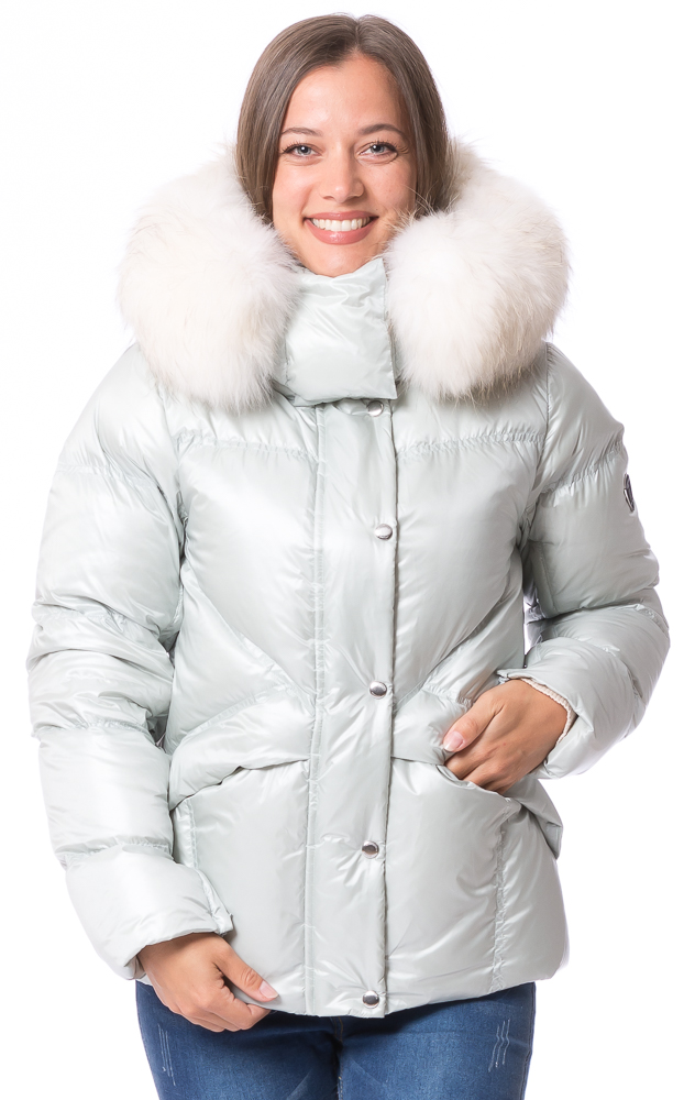 Ari pastelblue Daunen Jacke von ROCKANDBLUE