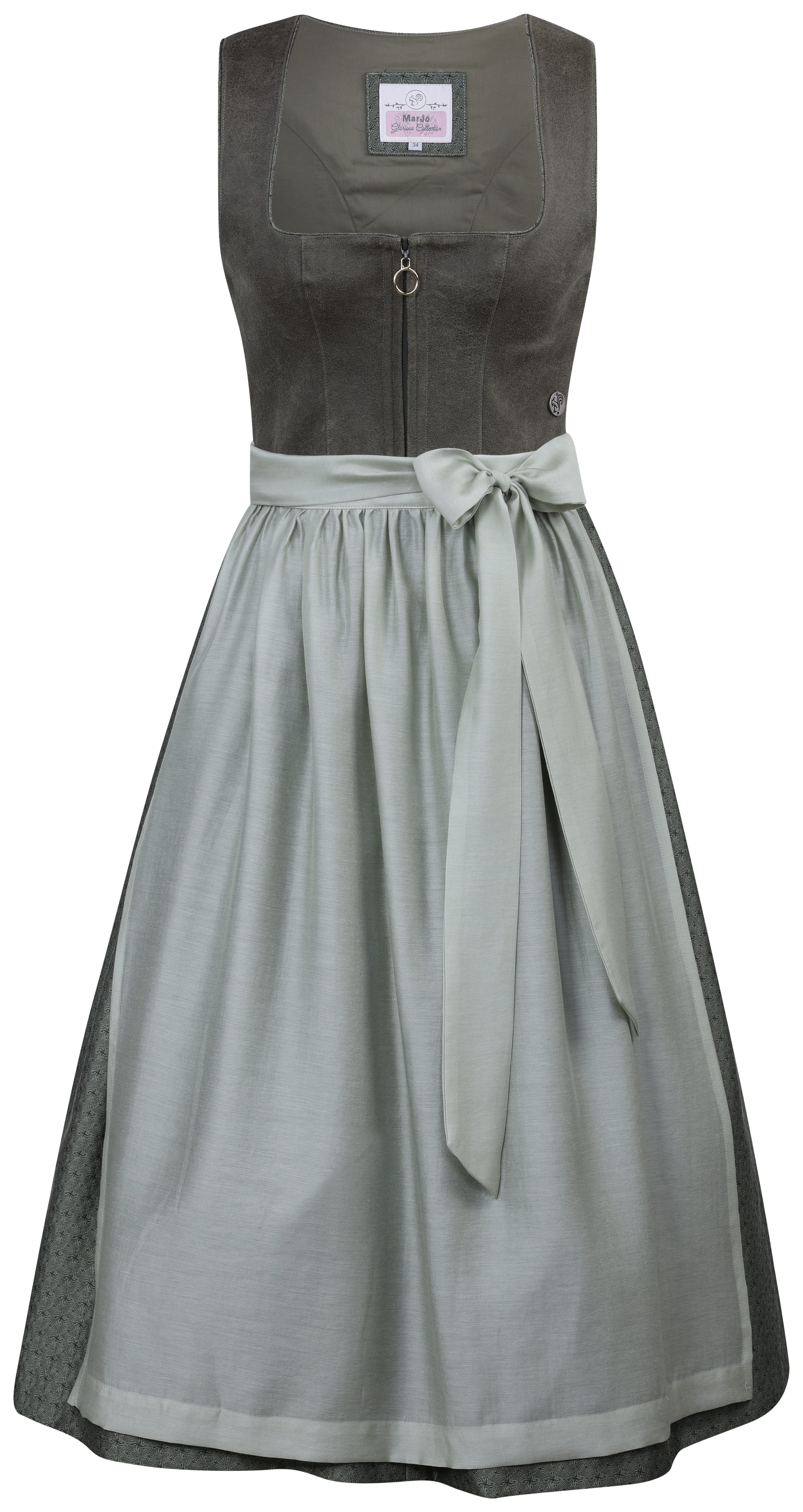 Petershausen 65 artischocke / jadegrün Dirndl von MARJO