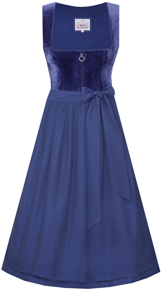 Kirchham 65 königsblau Dirndl von Marjo 
