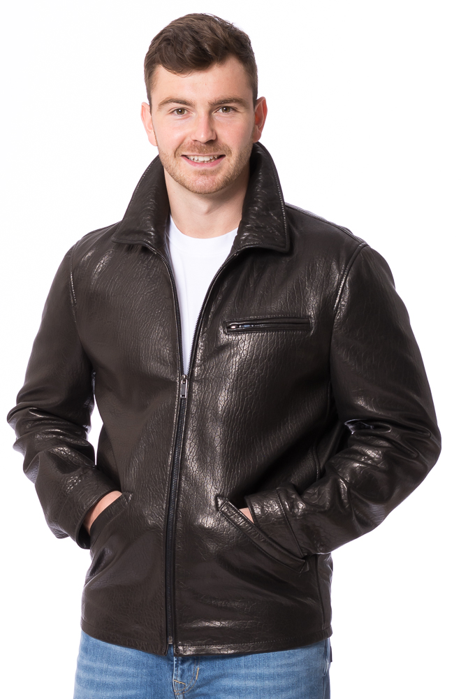 Dirk schwarz Lammnappa Jacke von Trendzone