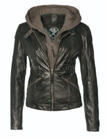 Cacey schwarz von Gipsy Damen Lederjacke