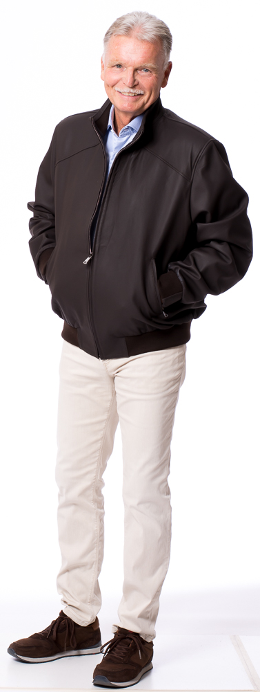 SR 3218 Blouson für Herren Lammnappa braun von TRENDZONE