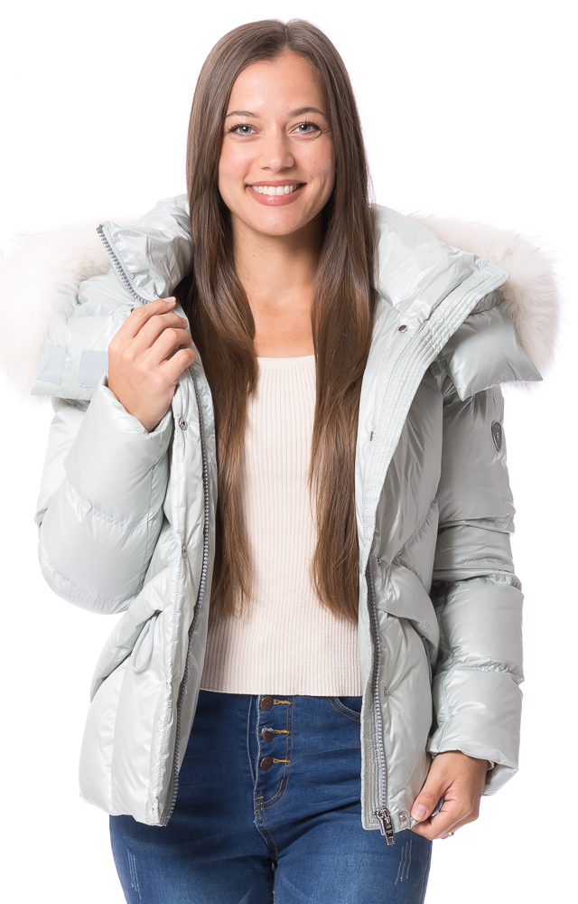 Ari pastelblue Daunen Jacke von ROCKANDBLUE