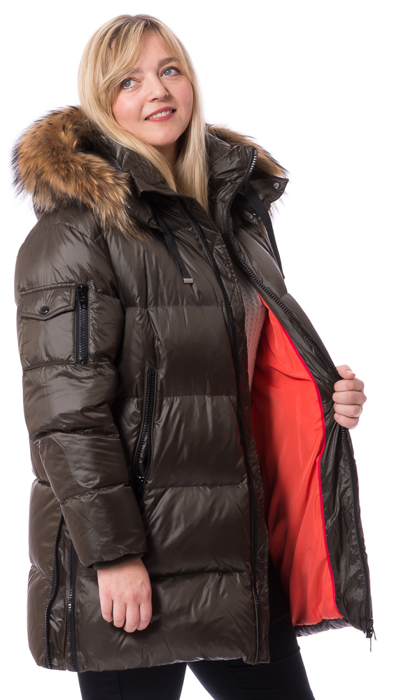 Miracle oliv Daunen Jacke von ROCKANDBLUE 