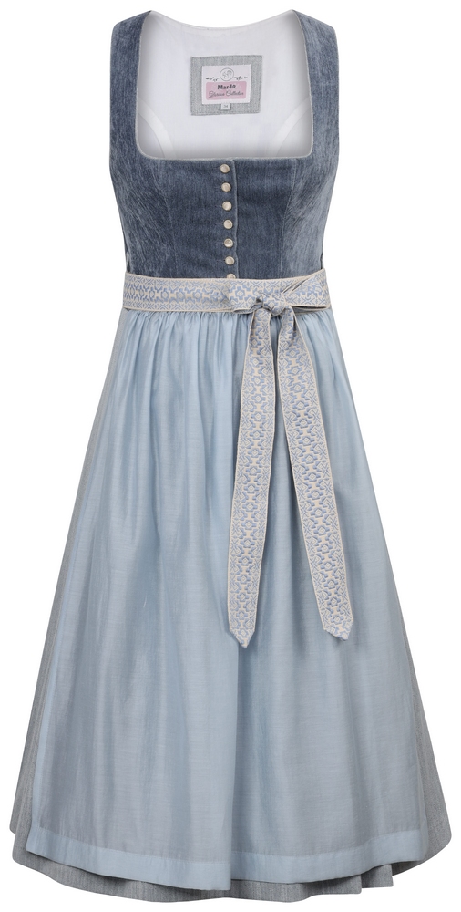 Leopoldsdorf 70 vintage blue Dirndl von MARJO