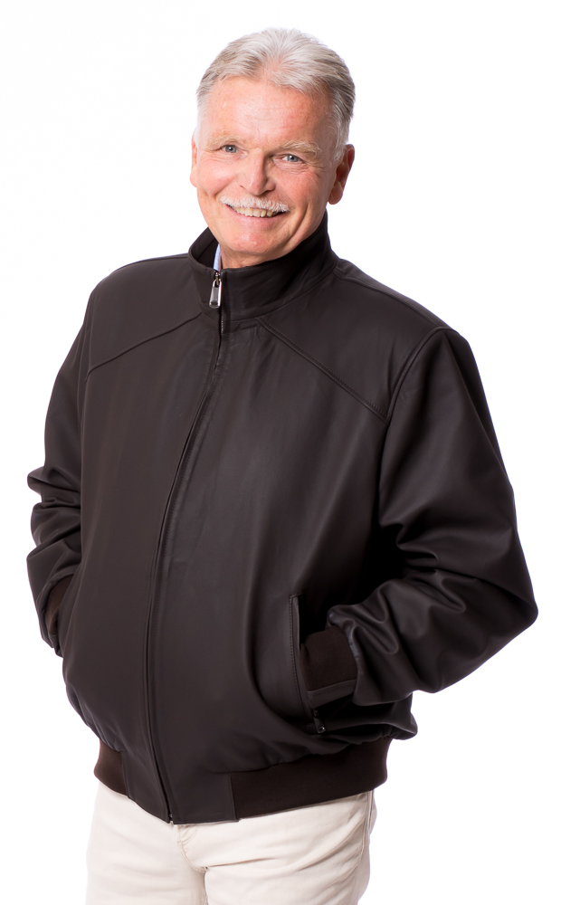 SR 3218 Blouson für Herren Lammnappa braun von TRENDZONE