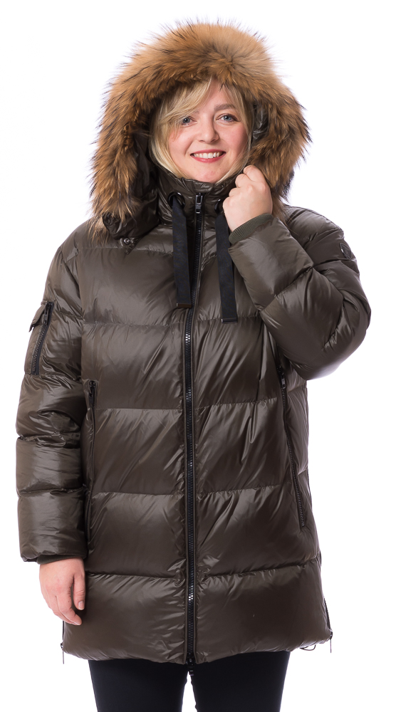 Miracle oliv Daunen Jacke von ROCKANDBLUE 