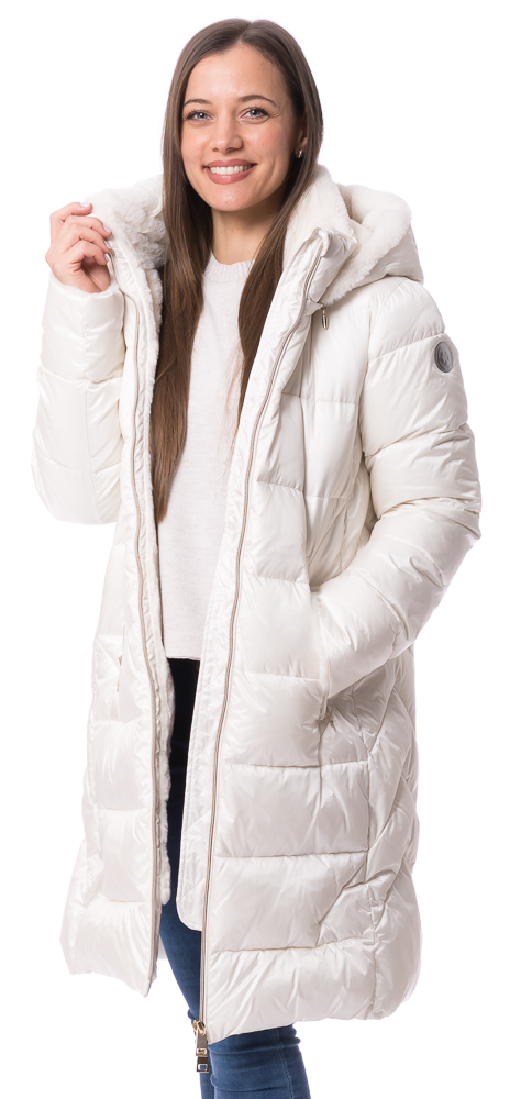Miranda weiß Microfaser Jacke für Frauen von MILESTONE
